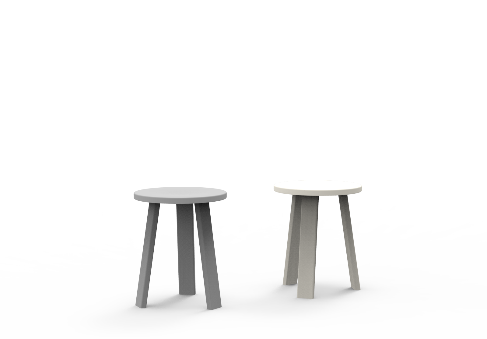 Hussl Alpin Dreibein Hocker